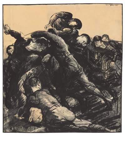 Trzymaj „Em, 1912 autorstwa George Wesley Bellows