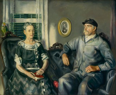 Państwo Phillip Wase, 1924. autorstwa George Wesley Bellows