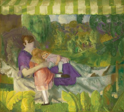 Moja rodzina, 1916. autorstwa George Wesley Bellows