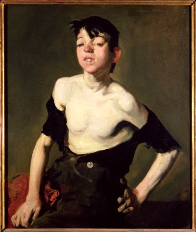 Niełuskany Flanigan, 1905 autorstwa George Wesley Bellows