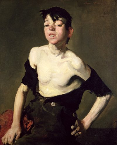 Niełuskany Flanigan, 1905 autorstwa George Wesley Bellows
