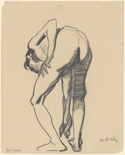 Studium dla Riverfront nr 1, ok. godz. 1915. autorstwa George Wesley Bellows
