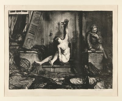 Papieros z serii Wojna autorstwa George Wesley Bellows