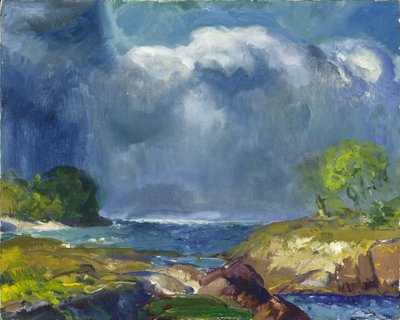 Nadchodząca burza autorstwa George Wesley Bellows