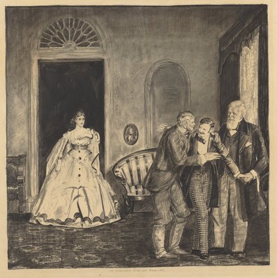 Życzliwość nie pochodziła od niej, 1922. autorstwa George Wesley Bellows