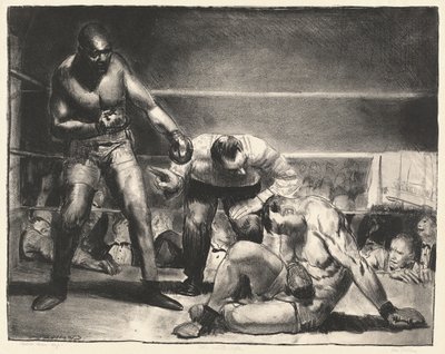 Biała nadzieja, 1921. autorstwa George Wesley Bellows