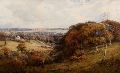 Wodospady Tummel autorstwa George Whitton Johnstone