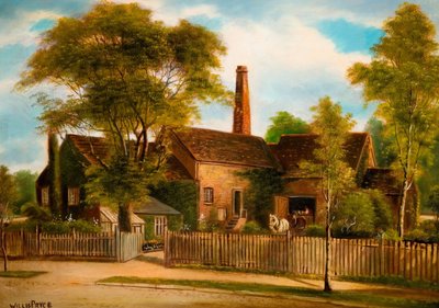 Sarehole Mill, koniec XIX-początek XX wieku. autorstwa George Willis Pryce