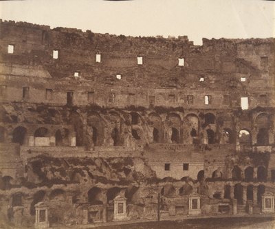 Koloseum, Rzym, lata 50. XIX wieku. autorstwa George Wilson Bridges