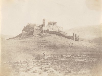 Pnyks i Akropol, ca. 1848. autorstwa George Wilson Bridges