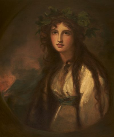 Emma Hart, Lady Hamilton jako bachantka autorstwa George after Romney