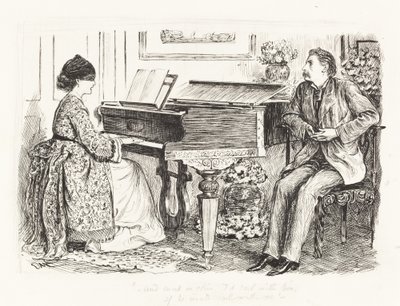 — …I mgła czy blask, popłynęłabym z nim, gdyby popłynął ze mną… autorstwa George du Maurier