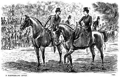 Oferta podobna do biznesu, 1886 1891 autorstwa George du Maurier