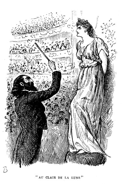 By Moonlight: moc hipnozy, 1894 autorstwa George du Maurier