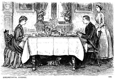 Dowody poszlakowe, 1886 1891 autorstwa George du Maurier