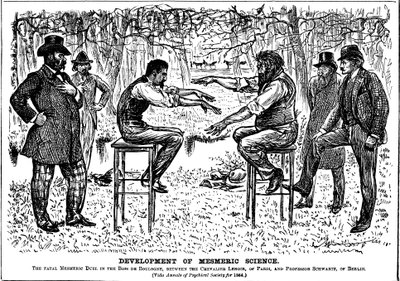 Rozwój nauk mesmerycznych, 1883 autorstwa George du Maurier