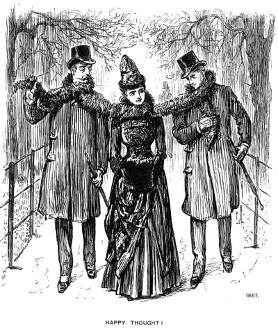 Szczęśliwa myśl!, 1887 1891. autorstwa George du Maurier