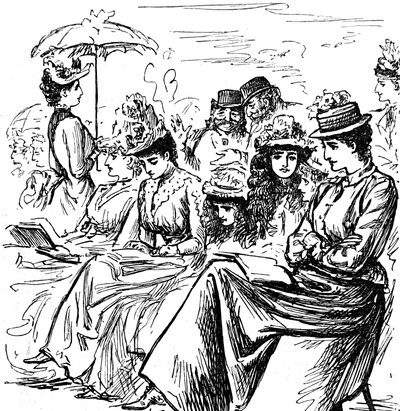 Ilustracja George du Maurier autorstwa George du Maurier