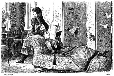 Indukcja, 1878 1891. autorstwa George du Maurier