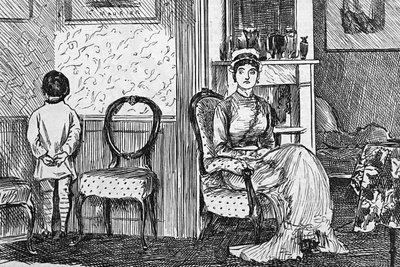 Trudność w utrzymaniu przewagi autorstwa George du Maurier