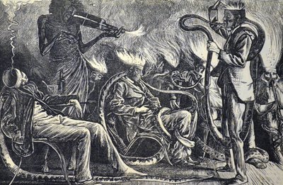 Zło tytoniu autorstwa George du Maurier