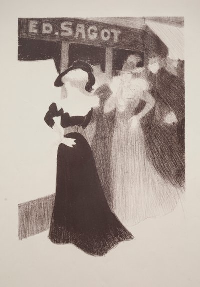Galeria Sagota, 1898. autorstwa Georges Alfred Bottini