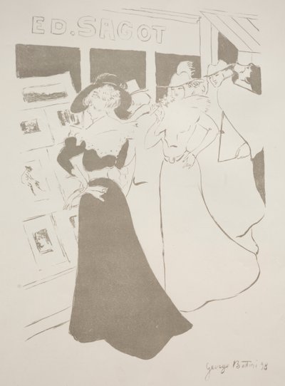 Galeria Sagots, 1898. autorstwa Georges Alfred Bottini