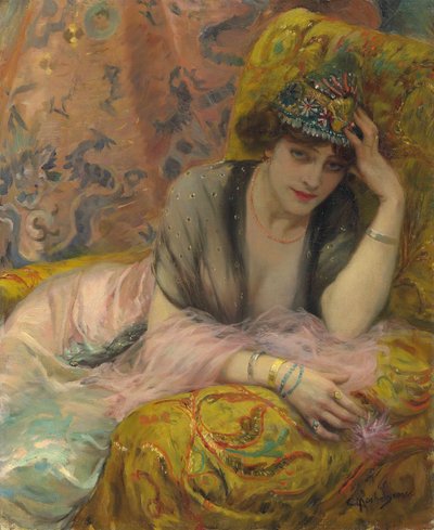 Tancerz. autorstwa Georges Antoine Rochegrosse