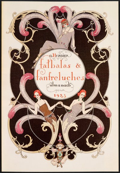 Falbalas et Franfreluches, almanach mody autorstwa Georges Barbier