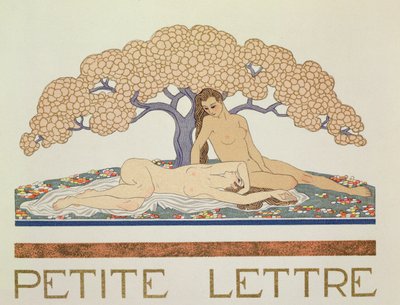 Akty kobiece, ilustracja z „Les Mythes” Paula Valery