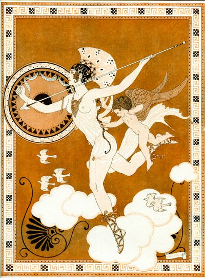 Amazonka 1916 (szablon) autorstwa Georges Barbier