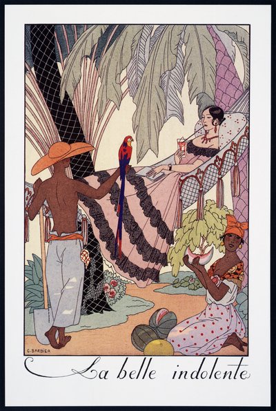La Belle Indolente, litografia George
