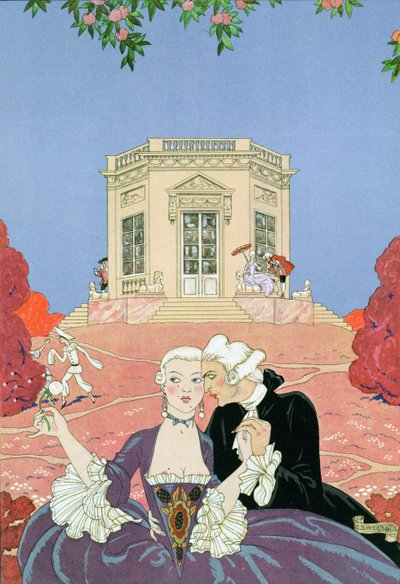 Indolenci, ilustracja do „Fetes Galantes” Paula Verlaine