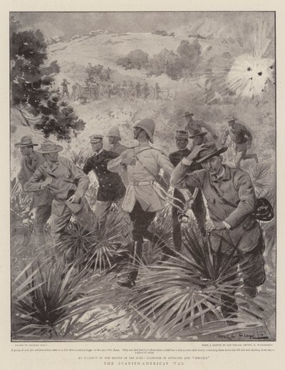 Wojna hiszpańsko-amerykańska autorstwa Georges Bertin Scott