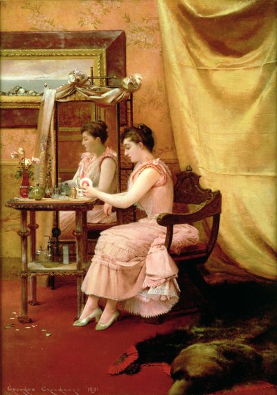 W buduarze autorstwa Georges Croegaert