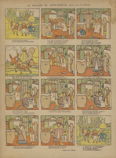 Ilustracja do Le Rire autorstwa Georges Delaw