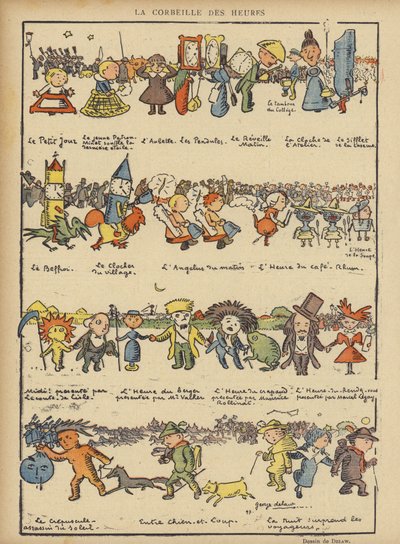 Ilustracja do Le Rire autorstwa Georges Delaw