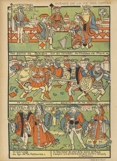 Ilustracja do Le Rire autorstwa Georges Delaw