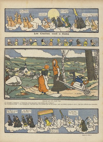 Ilustracja do Le Rire autorstwa Georges Delaw