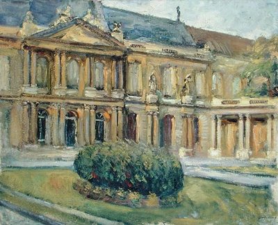 Hotel de Soubise, ok. 1908 (olej na płótnie) autorstwa Georges Dufrenoy