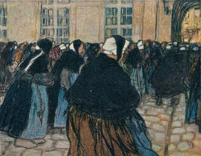 Powrót do hospicjum De La Salpetriere, c1911 autorstwa Georges Dupuis