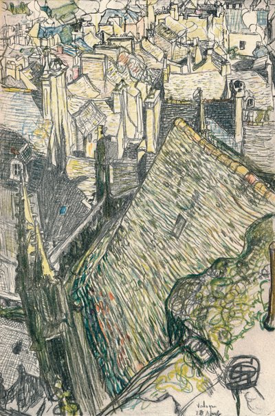 Widok na Valonię, c1911 autorstwa Georges Dupuis