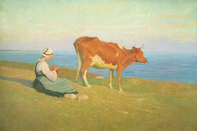 Wieczór, Bretania autorstwa Georges Gascoyne