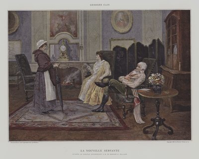 Nowy Sługa autorstwa Georges Jules Auguste Cain
