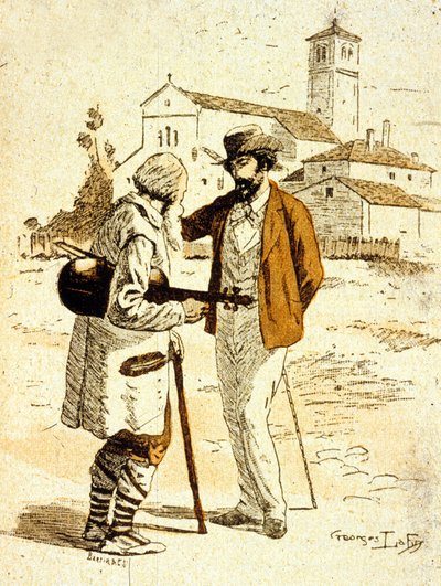 Giuseppe Verdiego autorstwa Georges La Fin