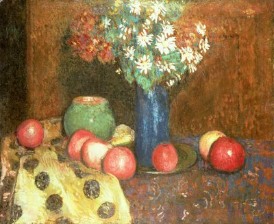 Martwa natura z owocami autorstwa Georges Lemmen