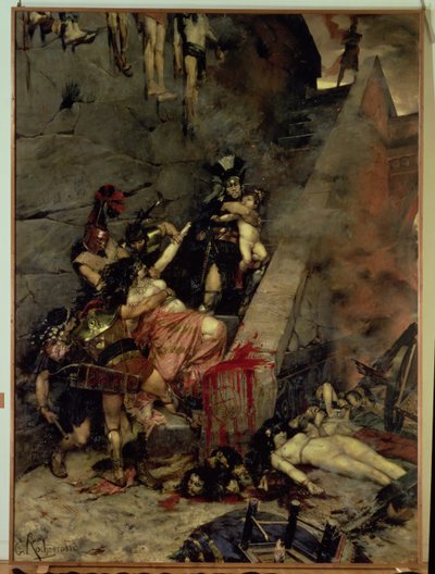 Andromacha autorstwa Georges Marie Rochegrosse