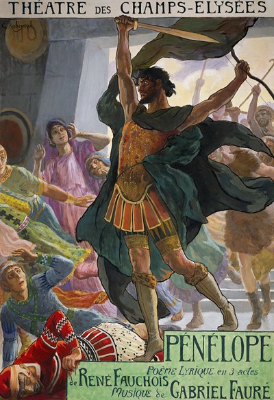 Plakat do Penelope, poemat liryczny Rene