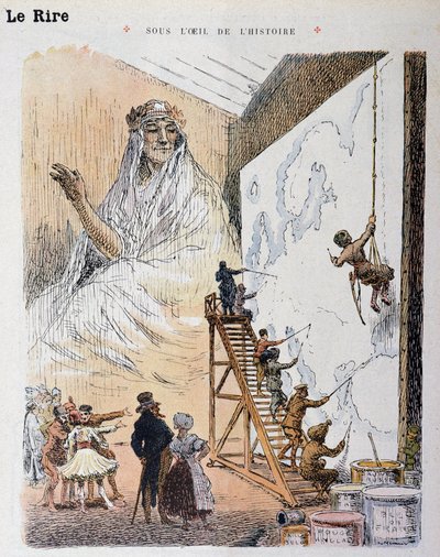 Europa. Rysunek Georgesa Meuniera (1869-1942). W „” Le Rire Rouge”” autorstwa Georges Meunier