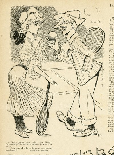 Ilustracja Georgesa Meuniera (1869-1934) w Le Rire autorstwa Georges Meunier